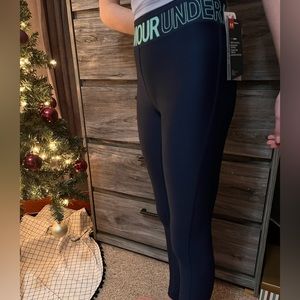 Girls Heatgear Fitted Leggings